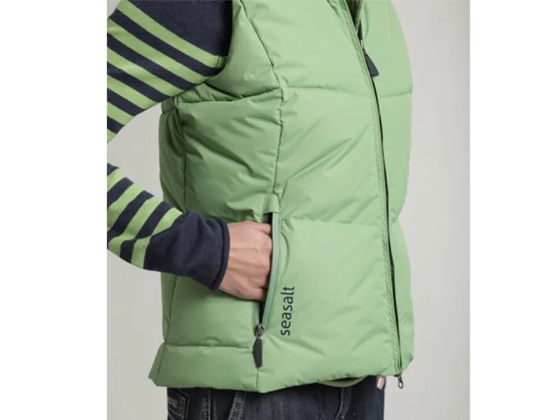 Seasalt Womens Jessie Gilet - Moss-2